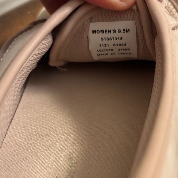 Sperry Women's Blush Perforated Leather Sneakers size 9.5 - Picture 4 of 7